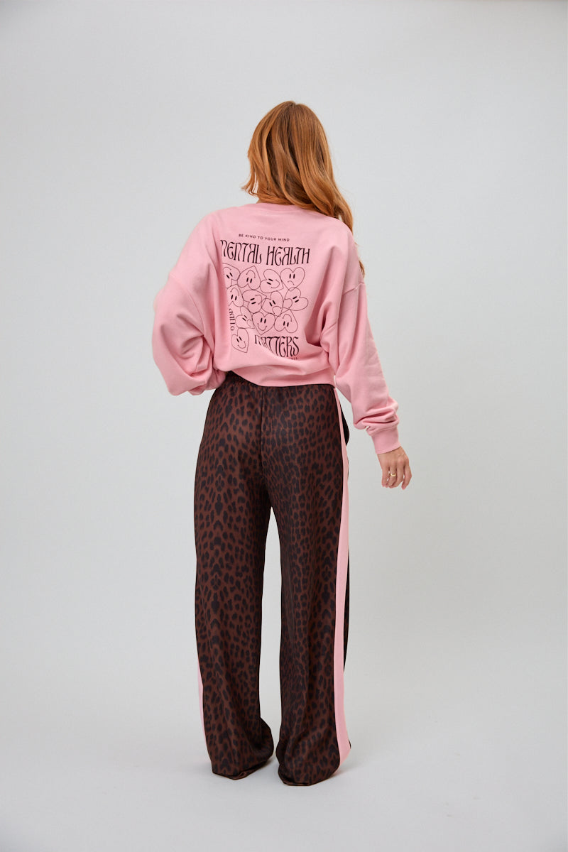 Regular Sweater Mental Health Rose