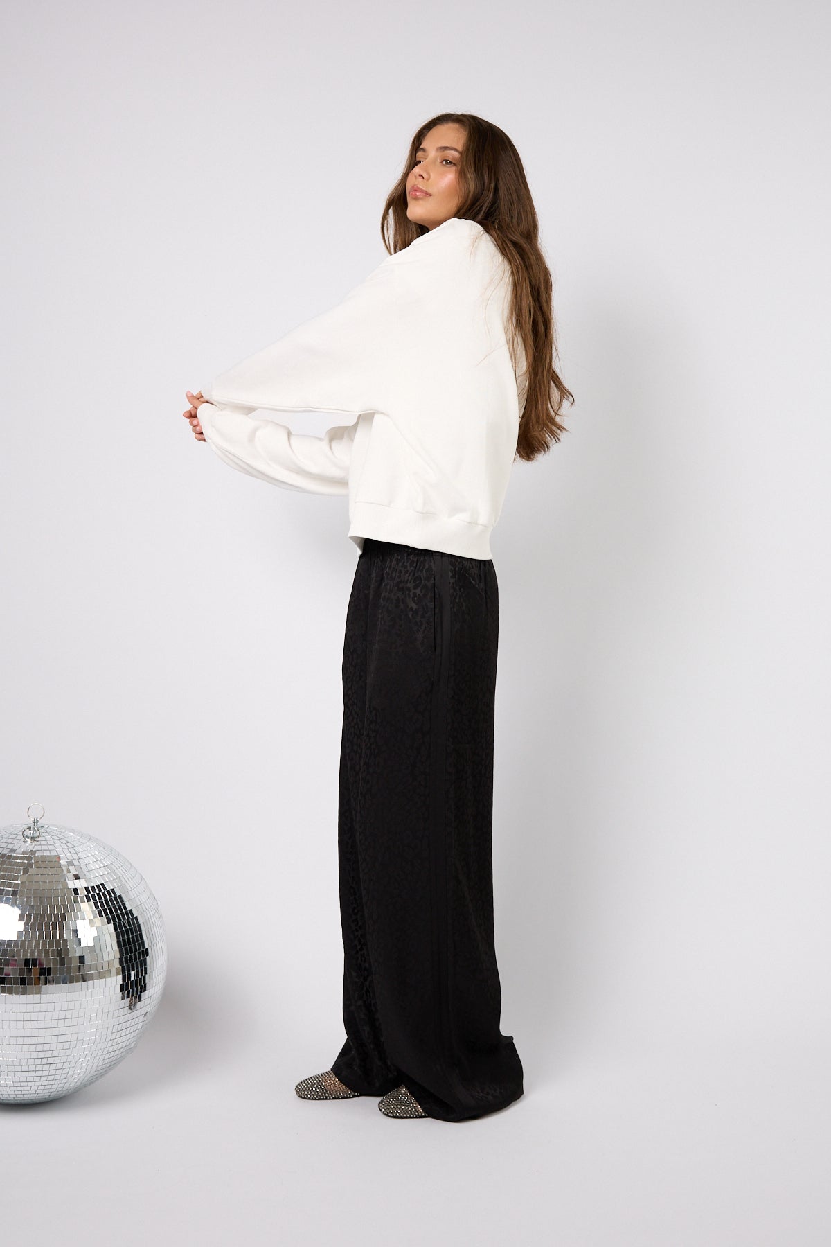 Regular Sweater Shine Bright White