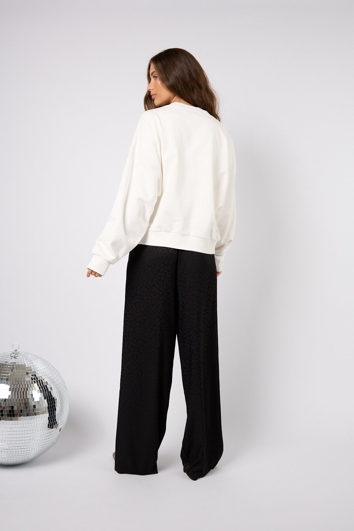 Regular Sweater Shine Bright White