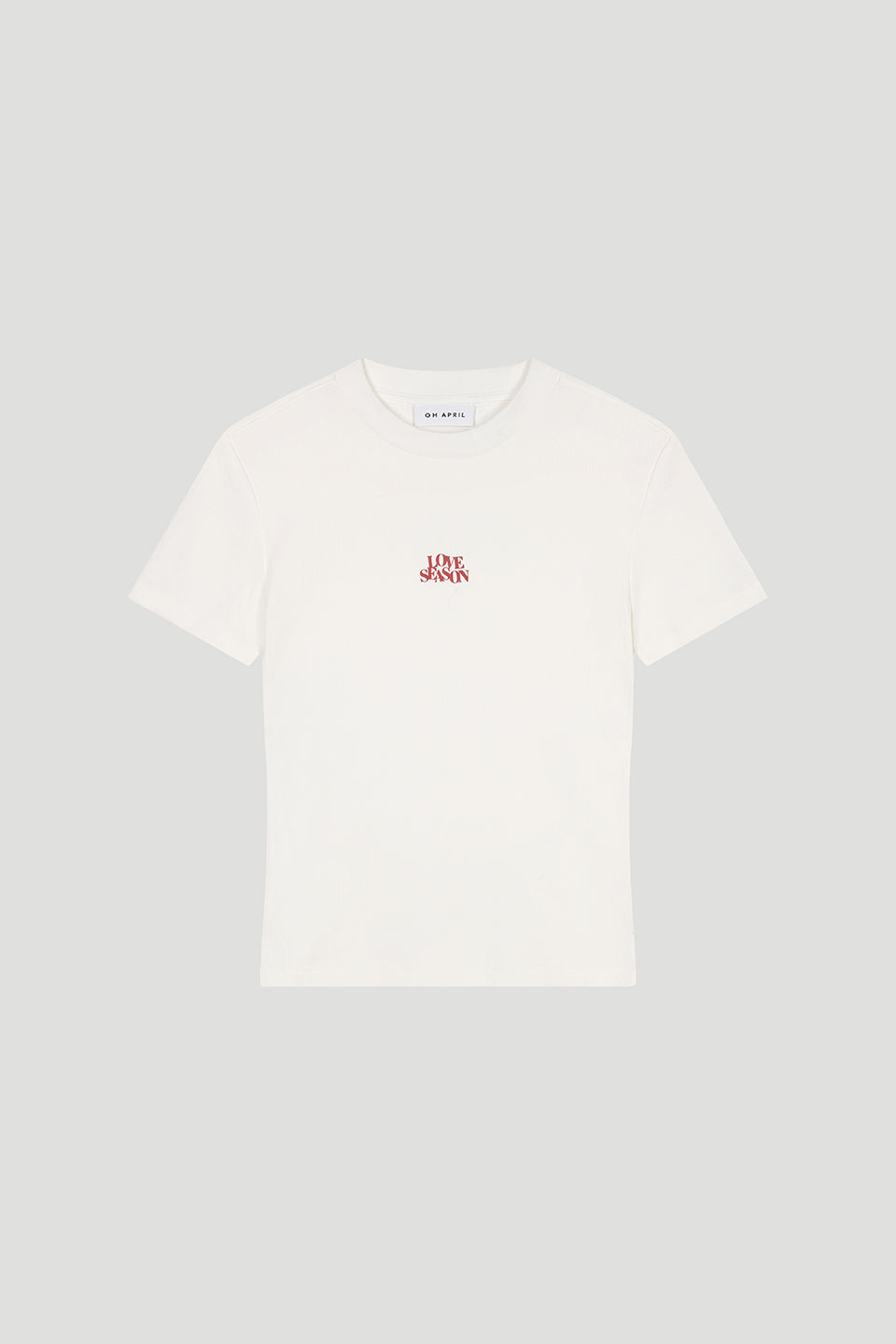 Regular T-Shirt Love Season White