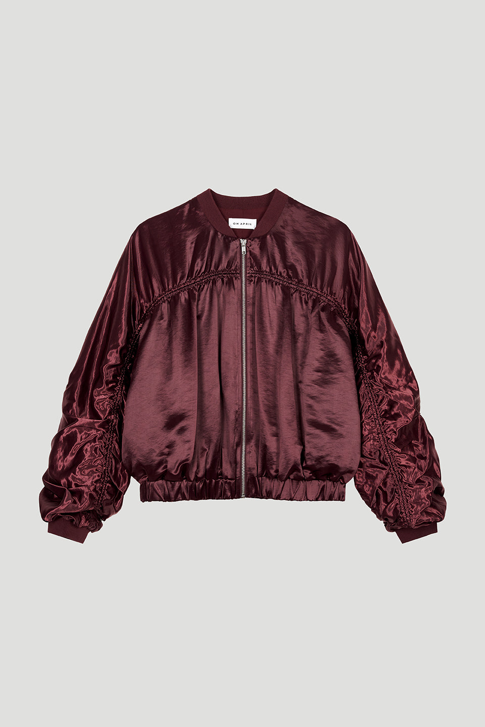 Rumi Zipper Jacket Cherrywood