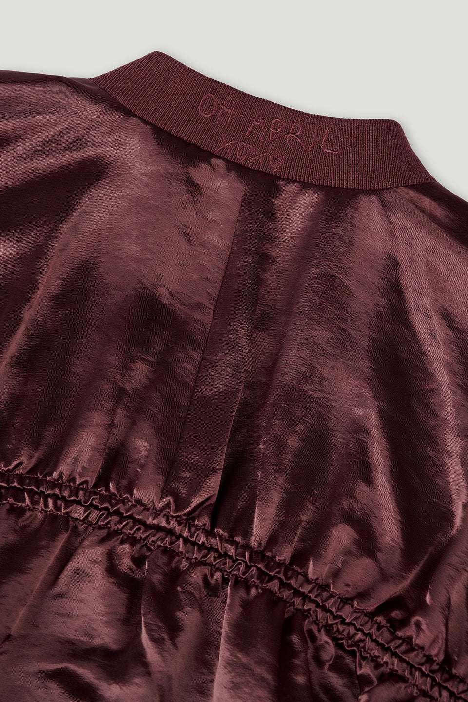 Rumi Zipper Jacket Cherrywood