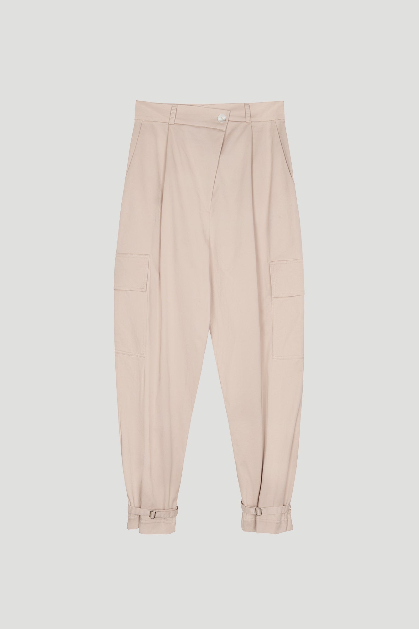 Saara Cargo Pants Light Beige