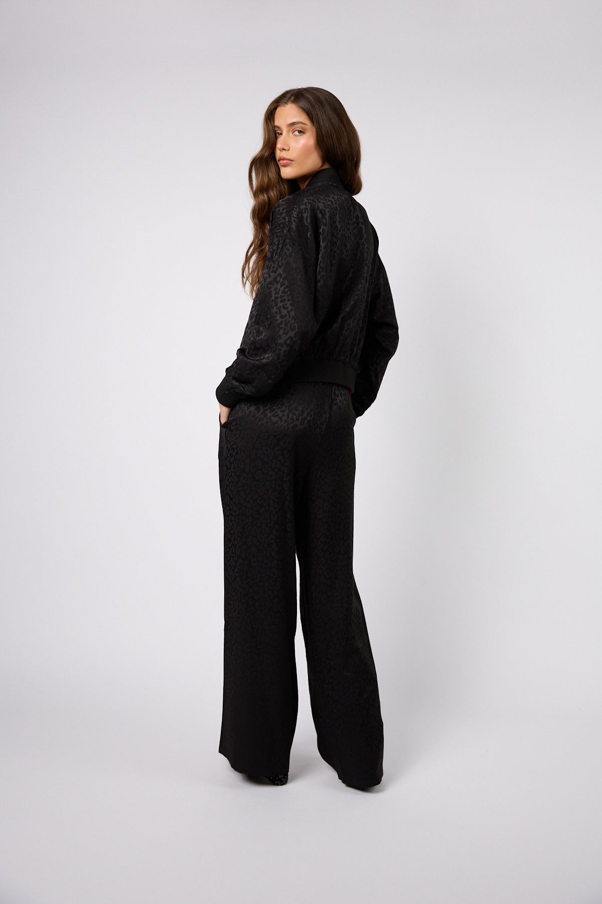 Saela Trackpants Leo Black