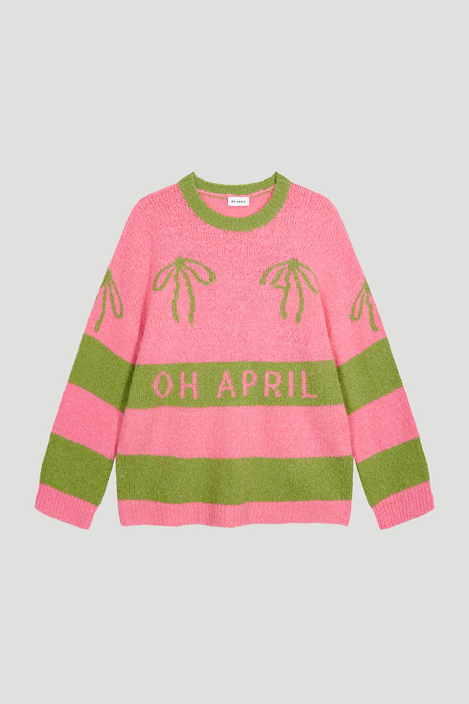 Santi Knit Jumper Dark Rose/Apple