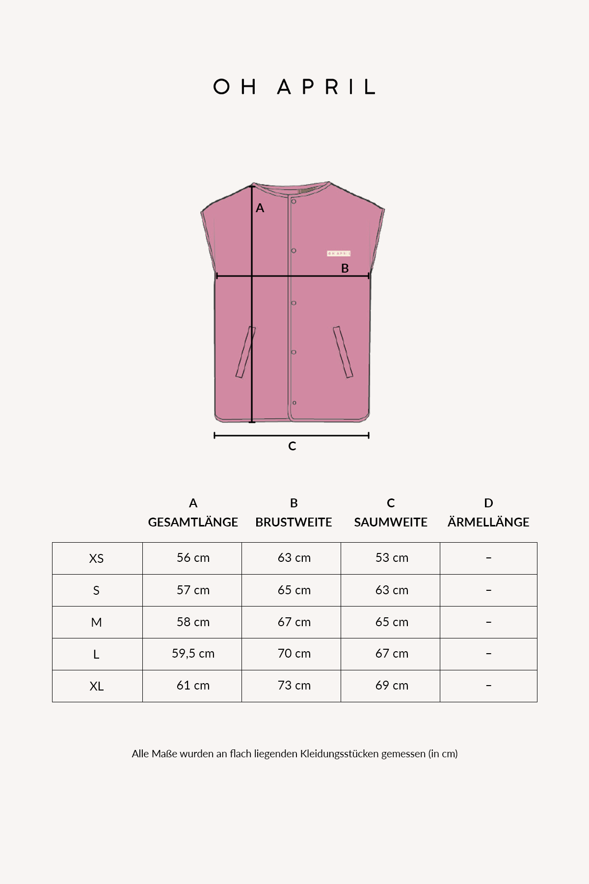 Magnolia Fleece Vest Pink