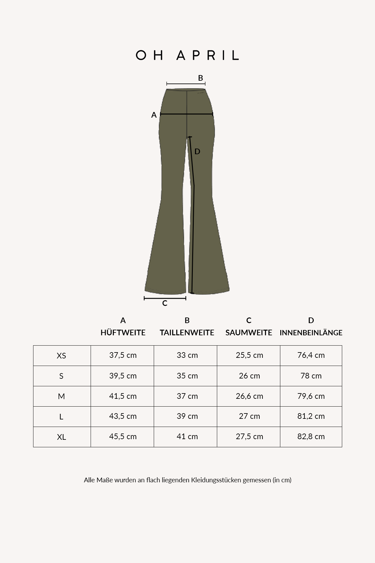 Tia Bootcut Leggings Olive