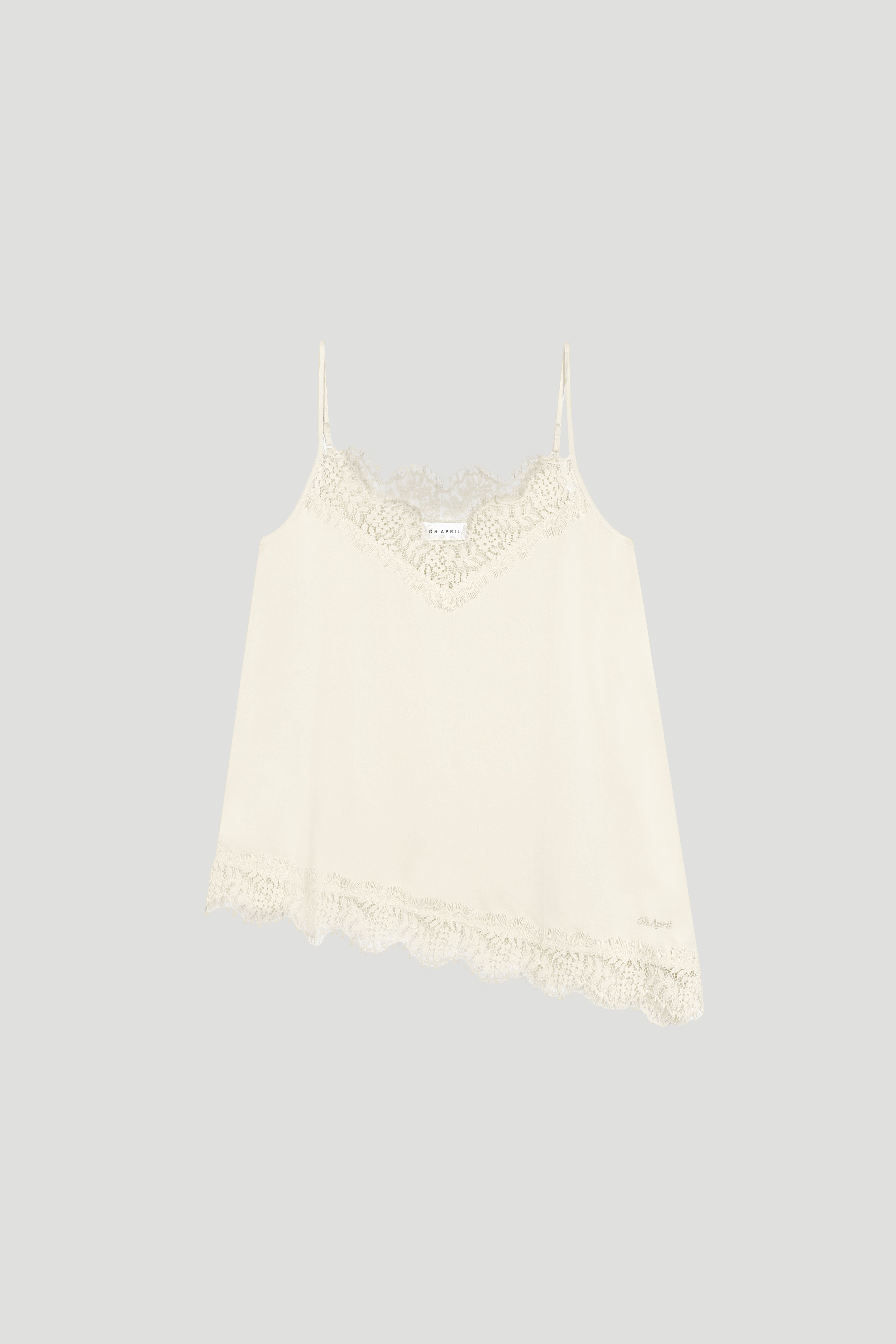 Pre-Order: Tami Satin Top Off White