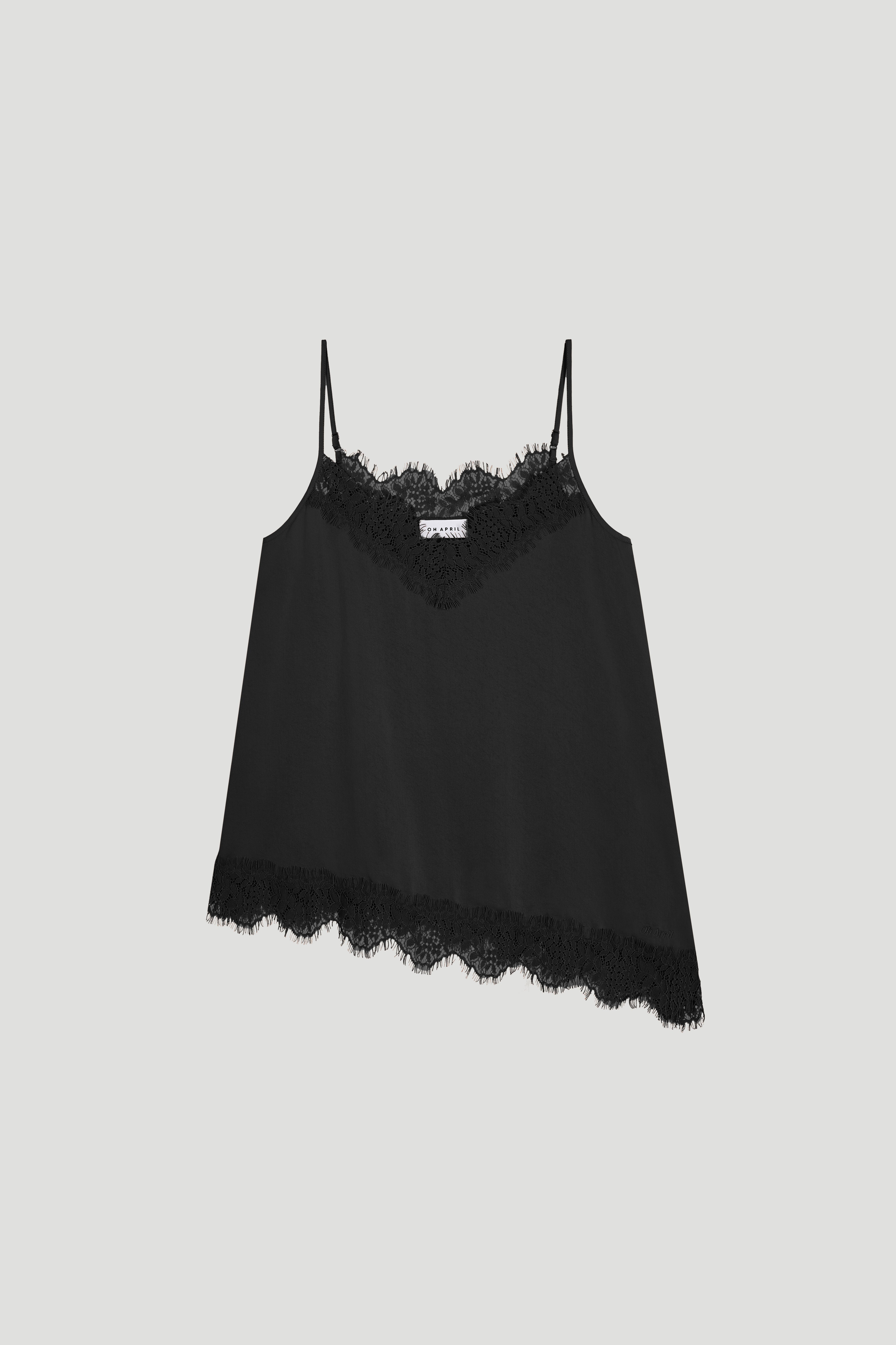 Pre-Order: Tami Satin Top Black