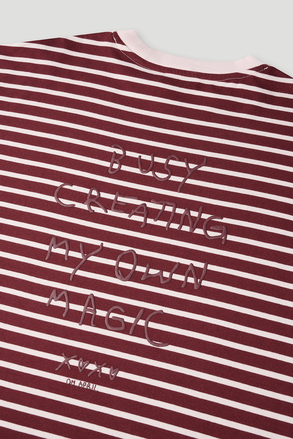 Venetia Striped Longsleeve Cherrywood