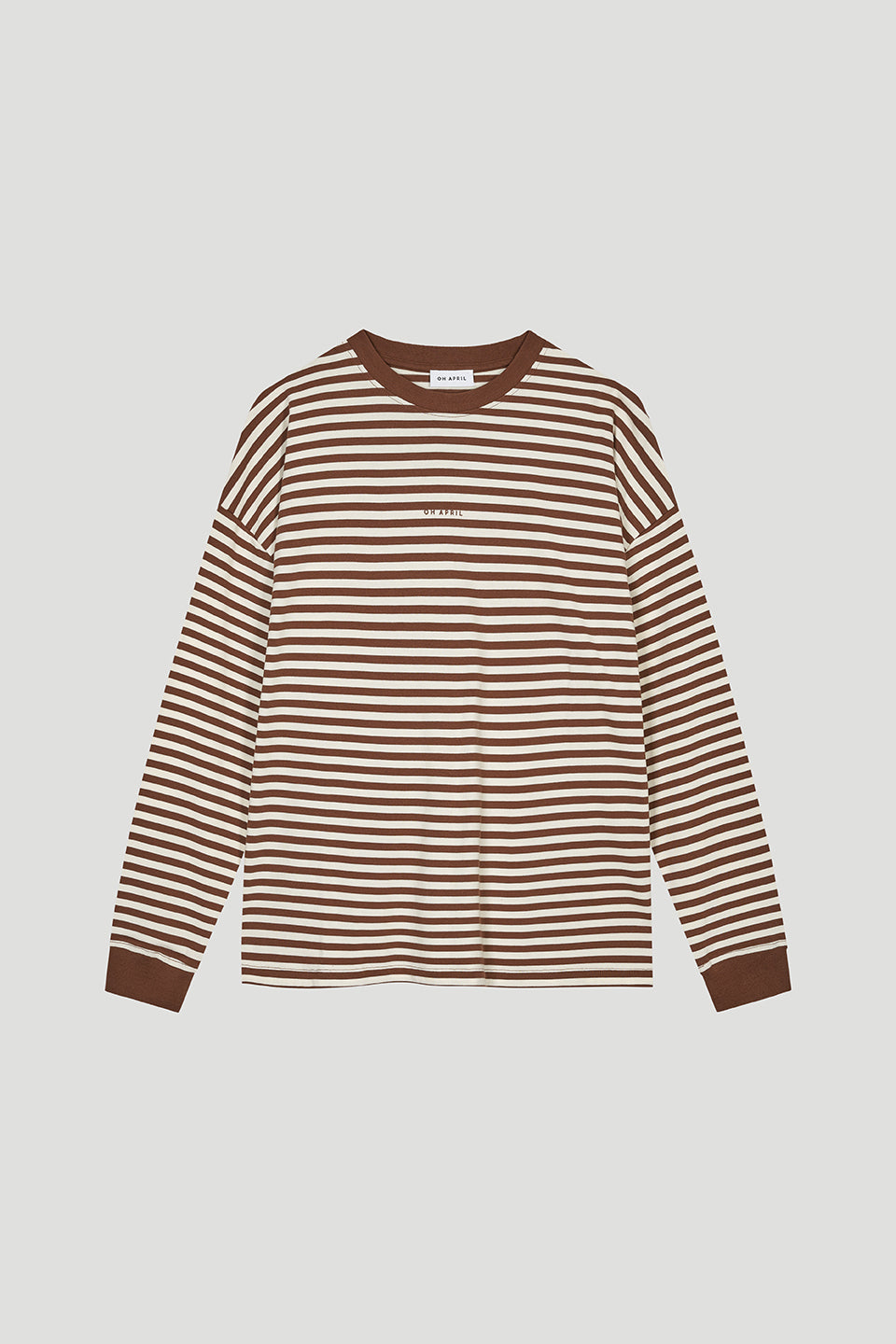 Venetia Striped Longsleeve Brown/Beige