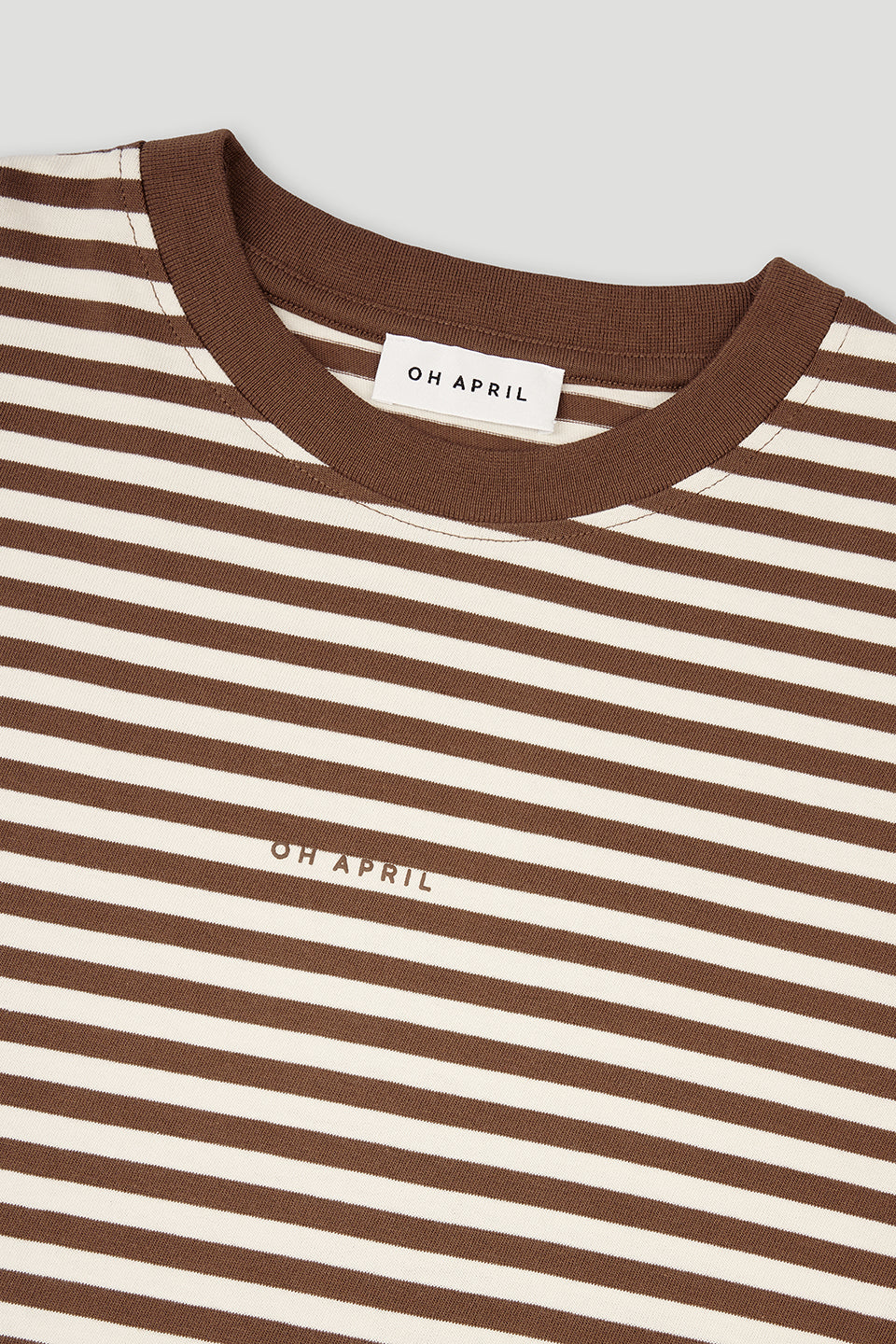 Venetia Striped Longsleeve Brown/Beige