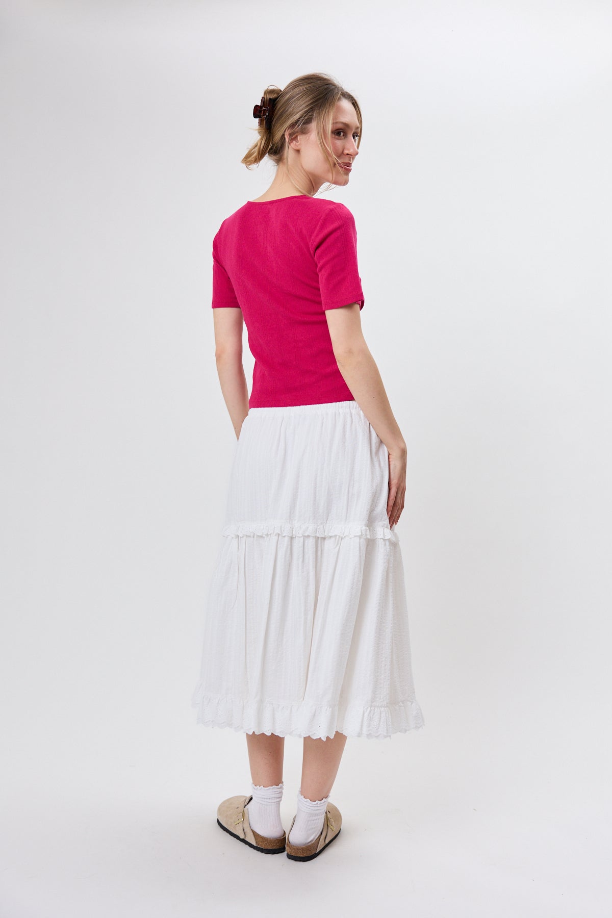 Vianne Tight T-Shirt Berry Whip