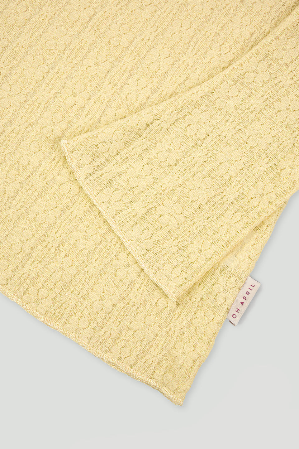 Pre-Order: Zahara Lace Longsleeve Butter Yellow