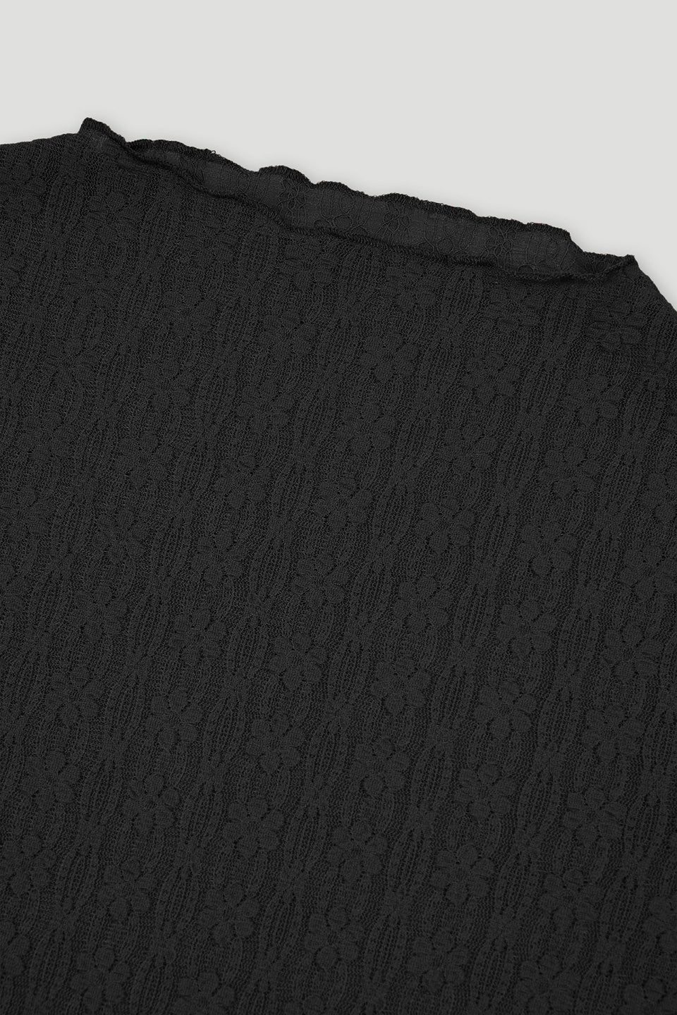 Pre-Order: Zahara Lace Longsleeve Black