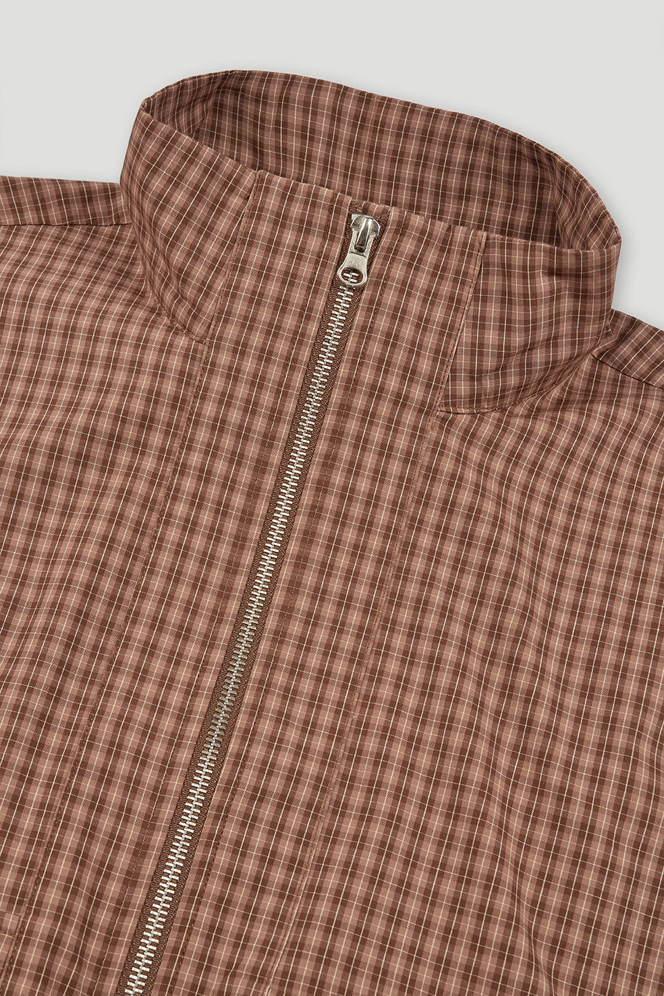 Zoe Bomber Jacket Cocoa Dust Check