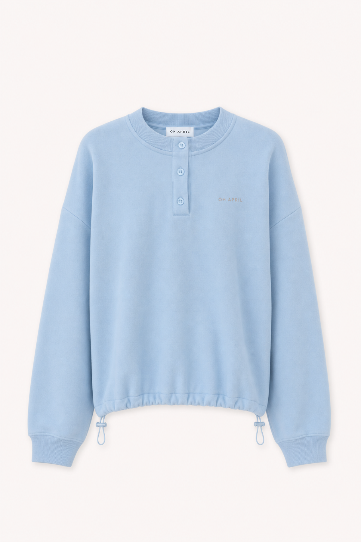 Aven Boxy Sweater Sky Blue