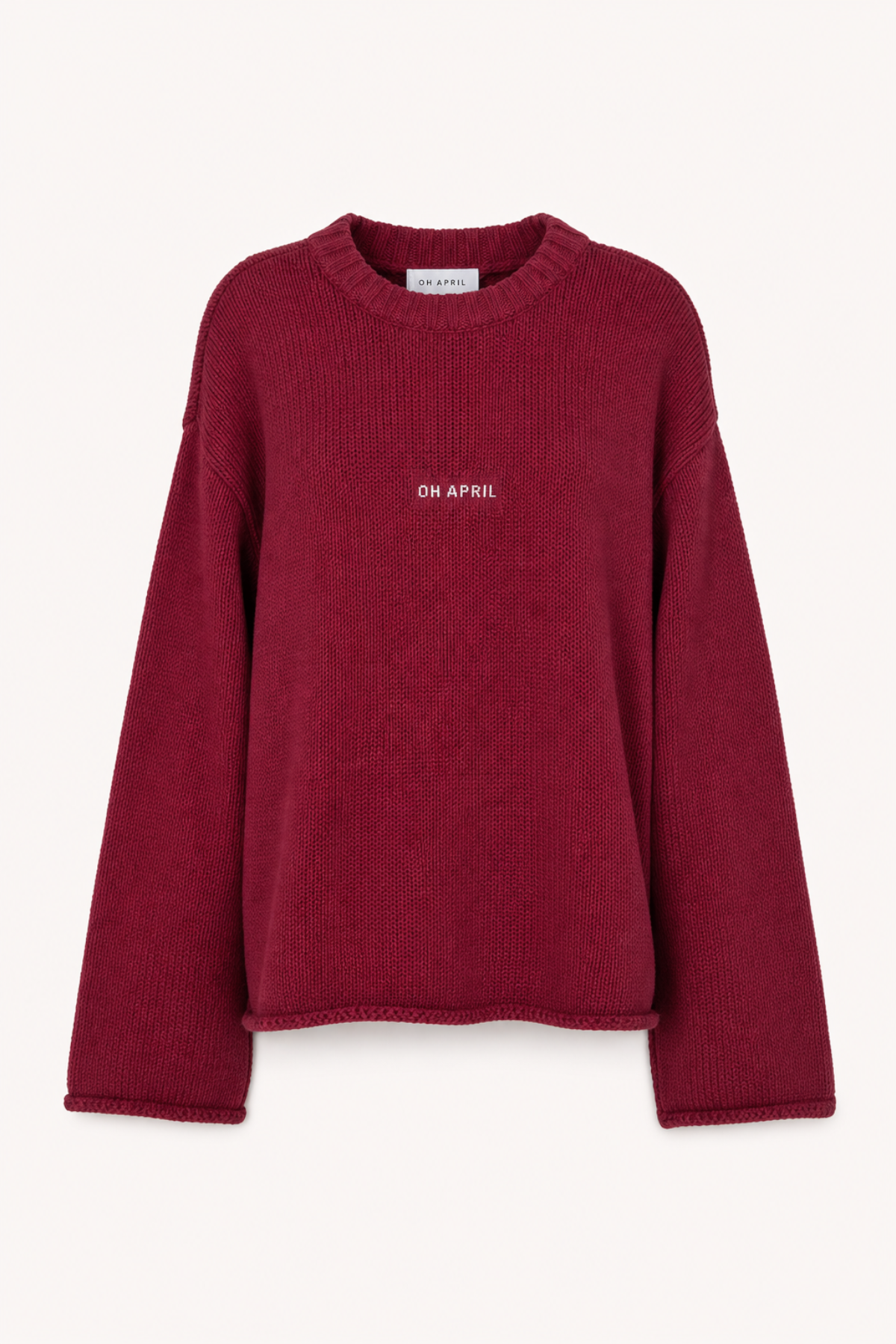 Fitzi Knit Jumper Cherry Red