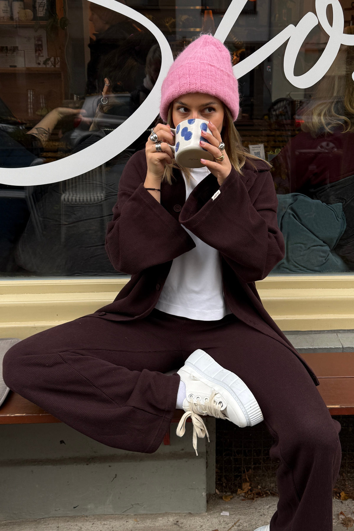 Fleur Winter Blouse Truffle