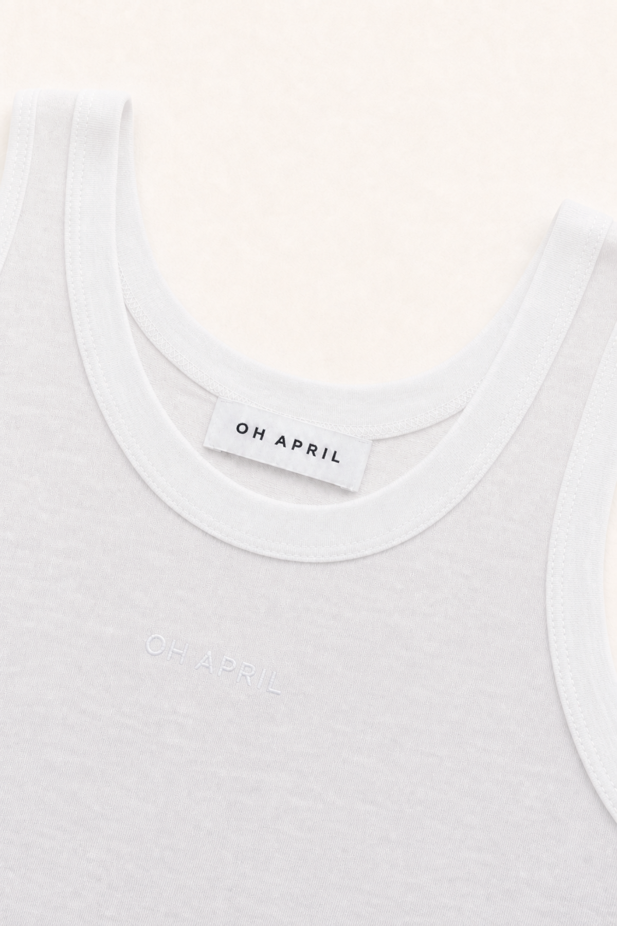 Junie Tank Top Off White