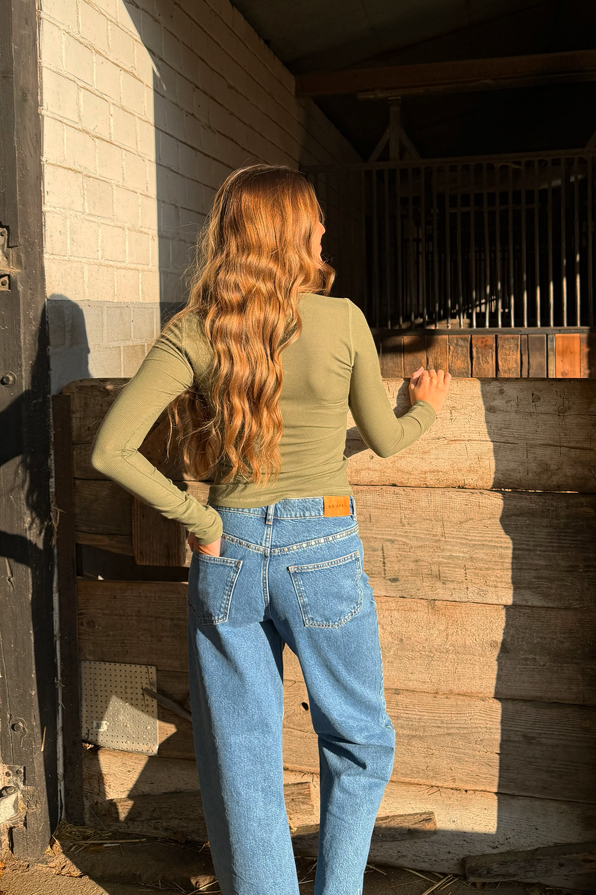 Maris Slim Fit Longsleeve Olive