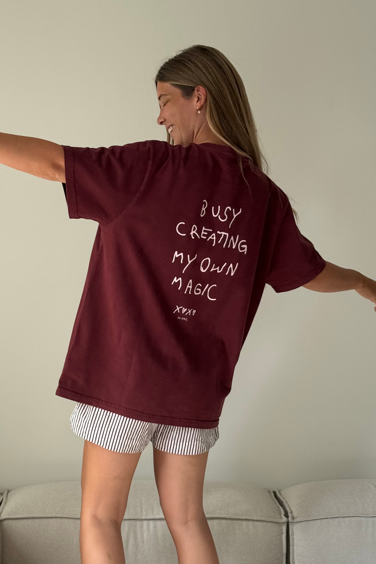 BF T-Shirt Own Magic Cherrywood