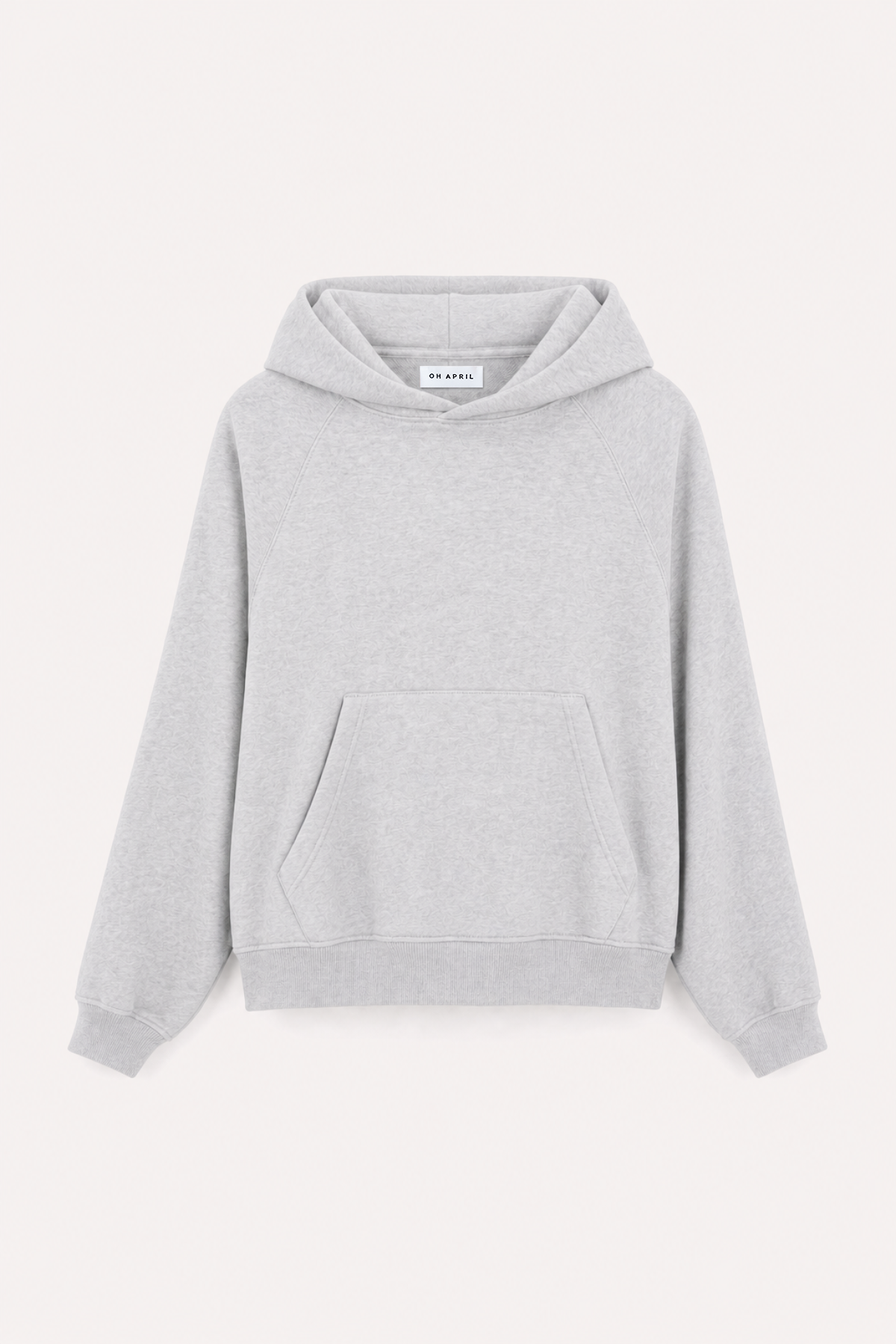 Regular Hoodie Oh April Grey Melange