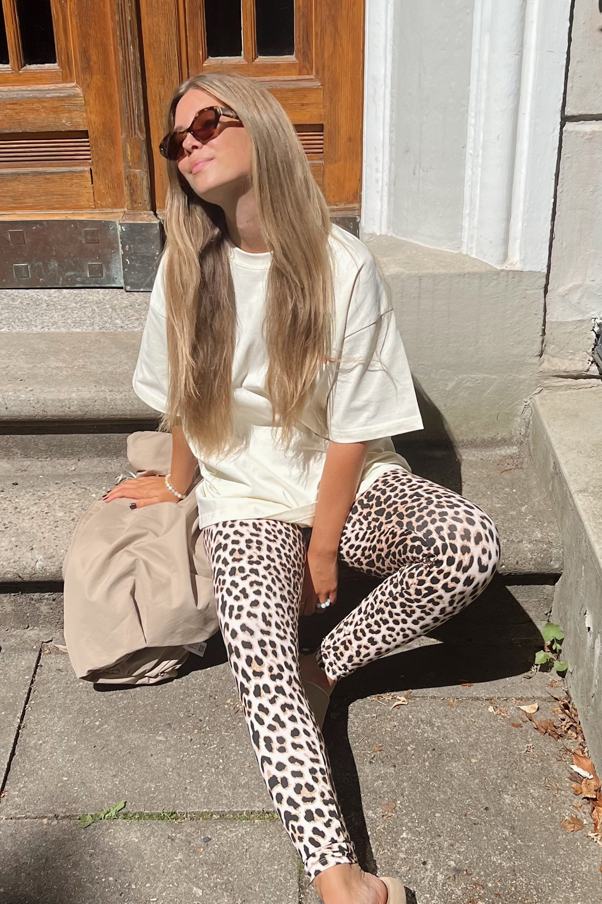 Rita Leggings Leo Print