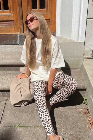 Rita Leggings Leo Print