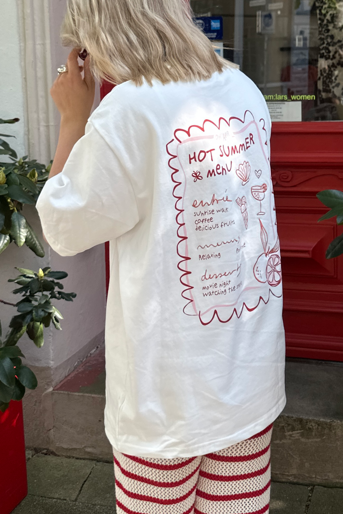 BF T-Shirt Hot Summer Menu Pearl