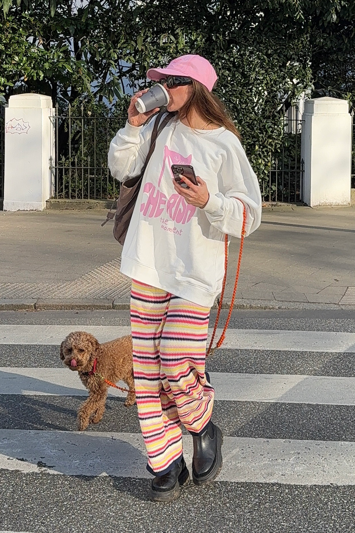 Oversized Sweater Cherish Moment Pearl