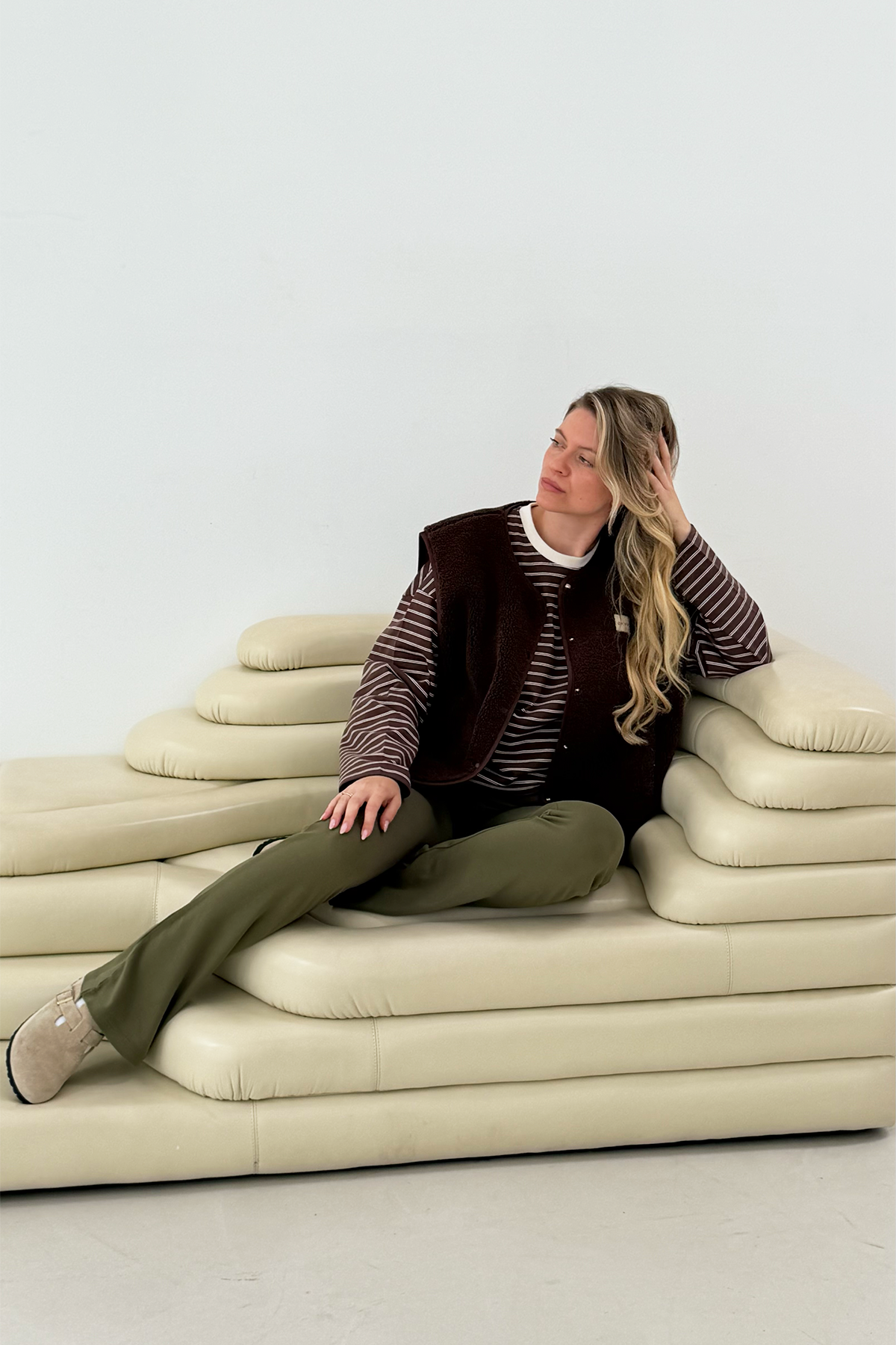 Tia Bootcut Leggings Olive