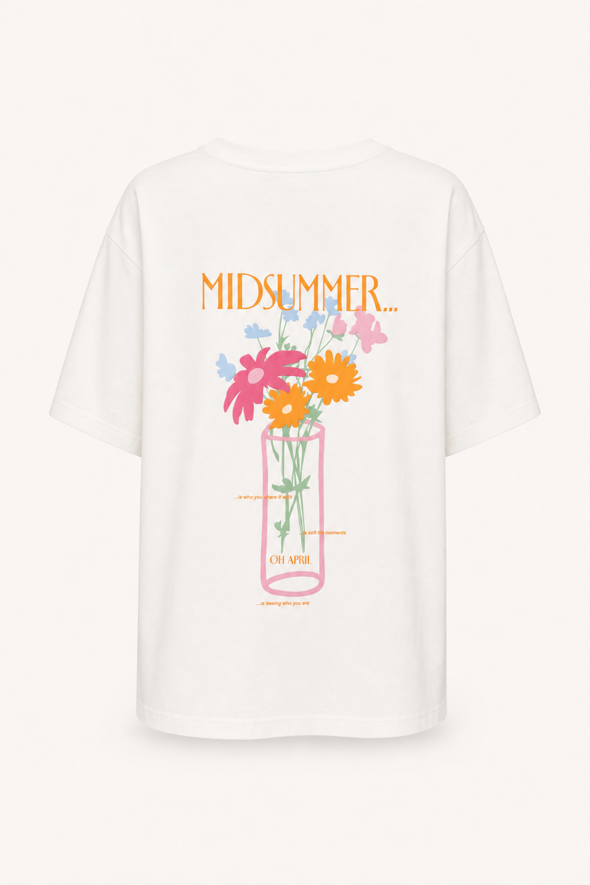 BF T-Shirt Midsummer White