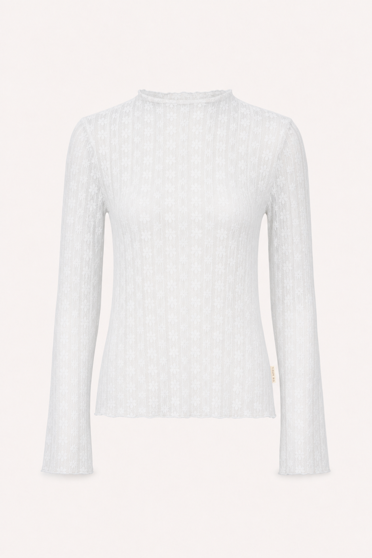 Zahara Lace Longsleeve Off White