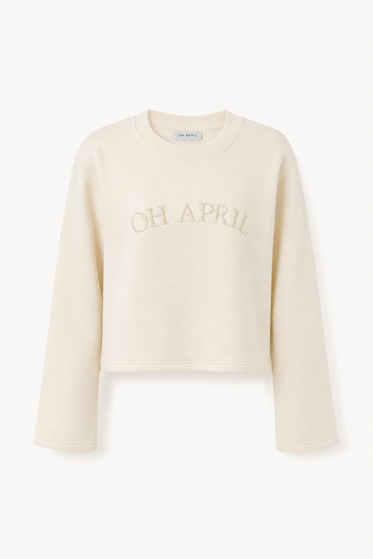 Elea Boxy Sweater Off White
