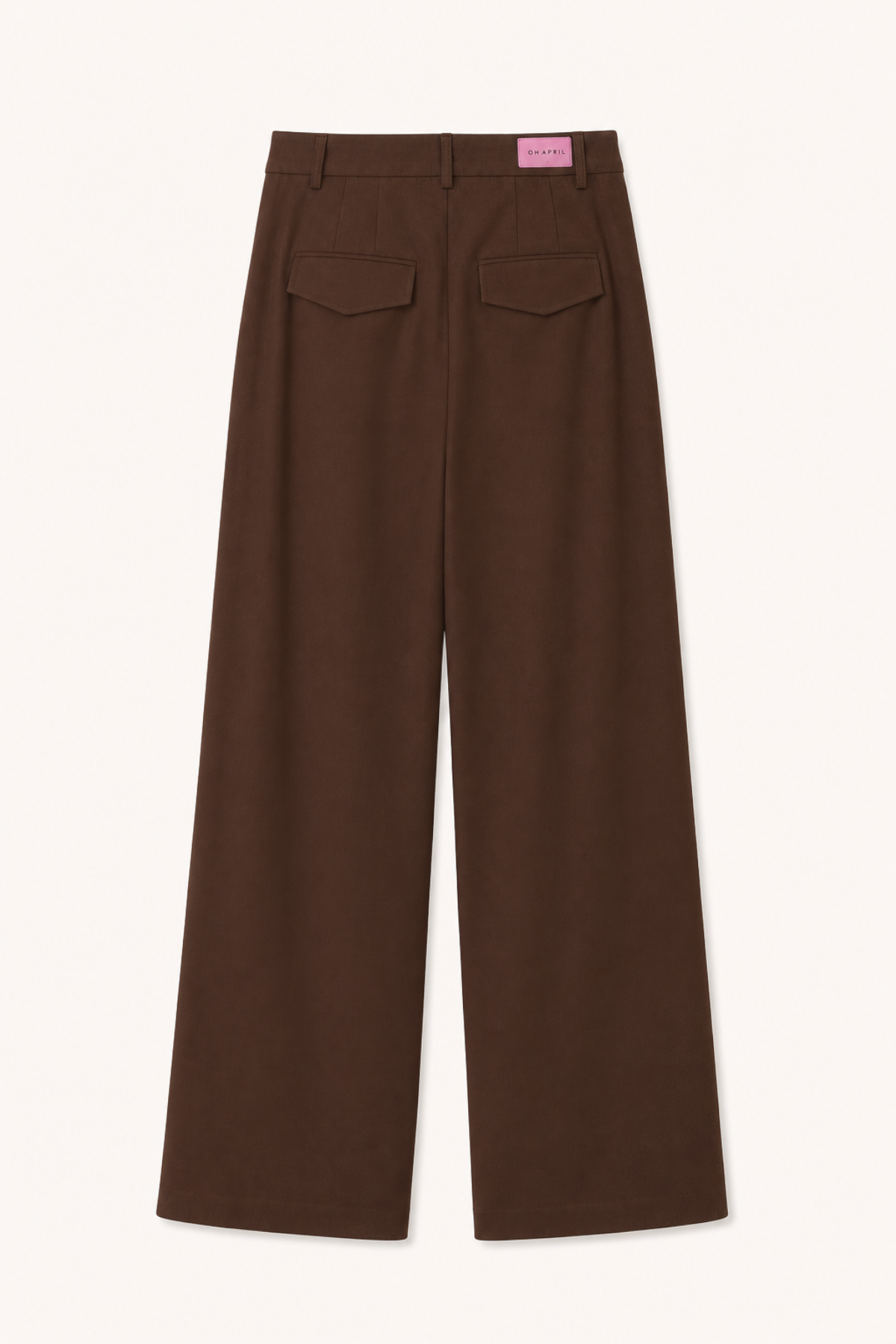 Jovie Pleated Trousers Dark Brown