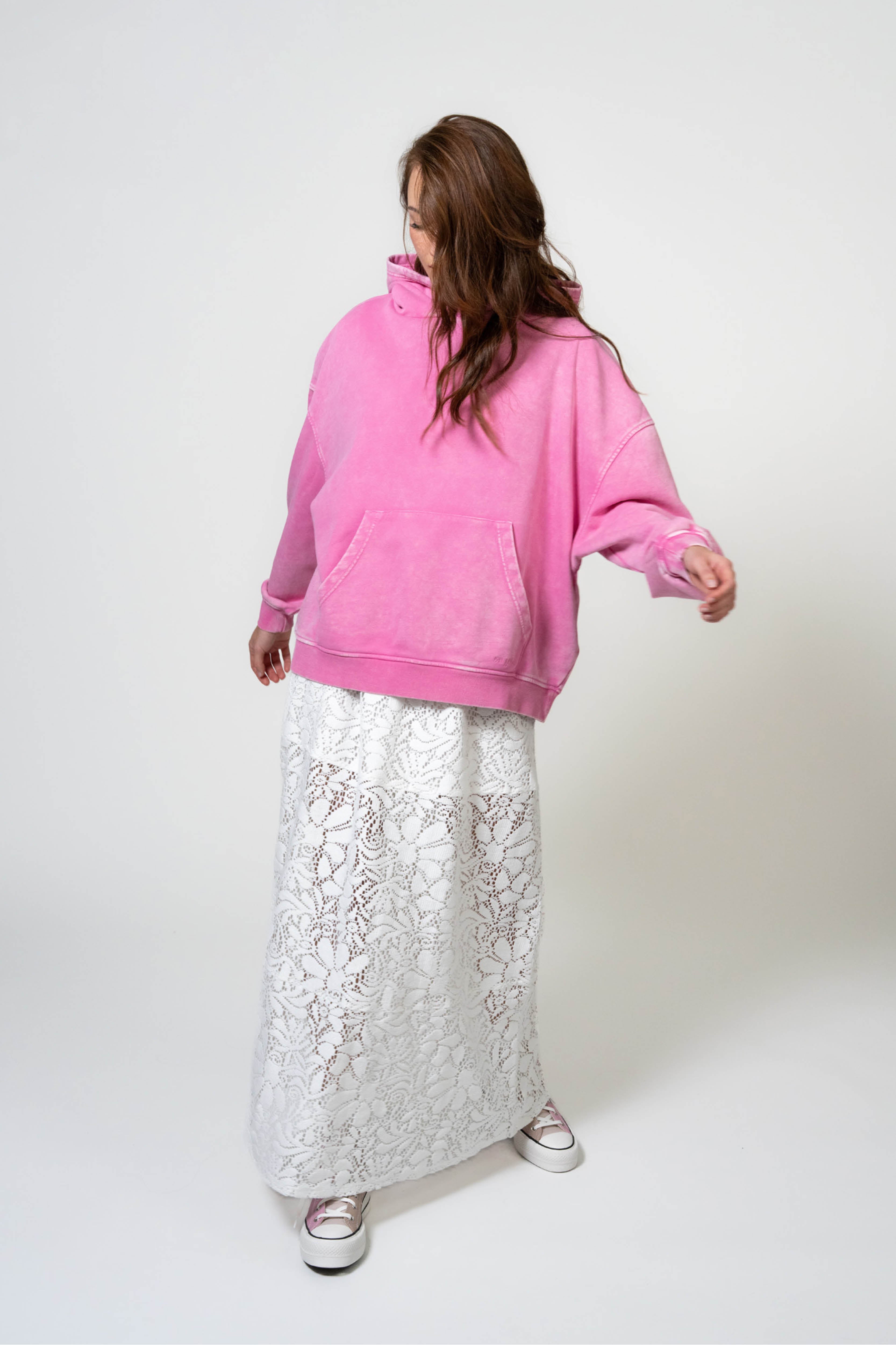 BF Hoodie Cherish Fuchsia Acid