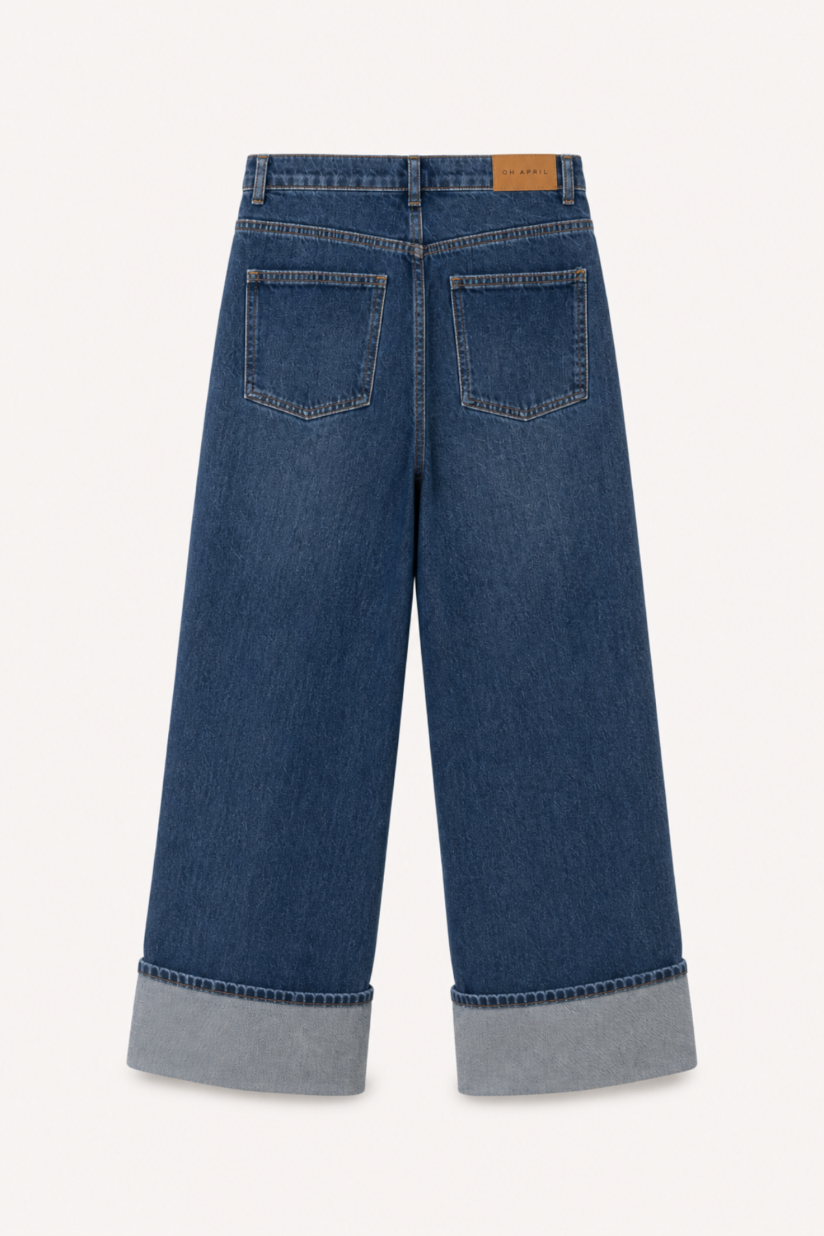 Louisa Denim Pants Denim Dark Blue