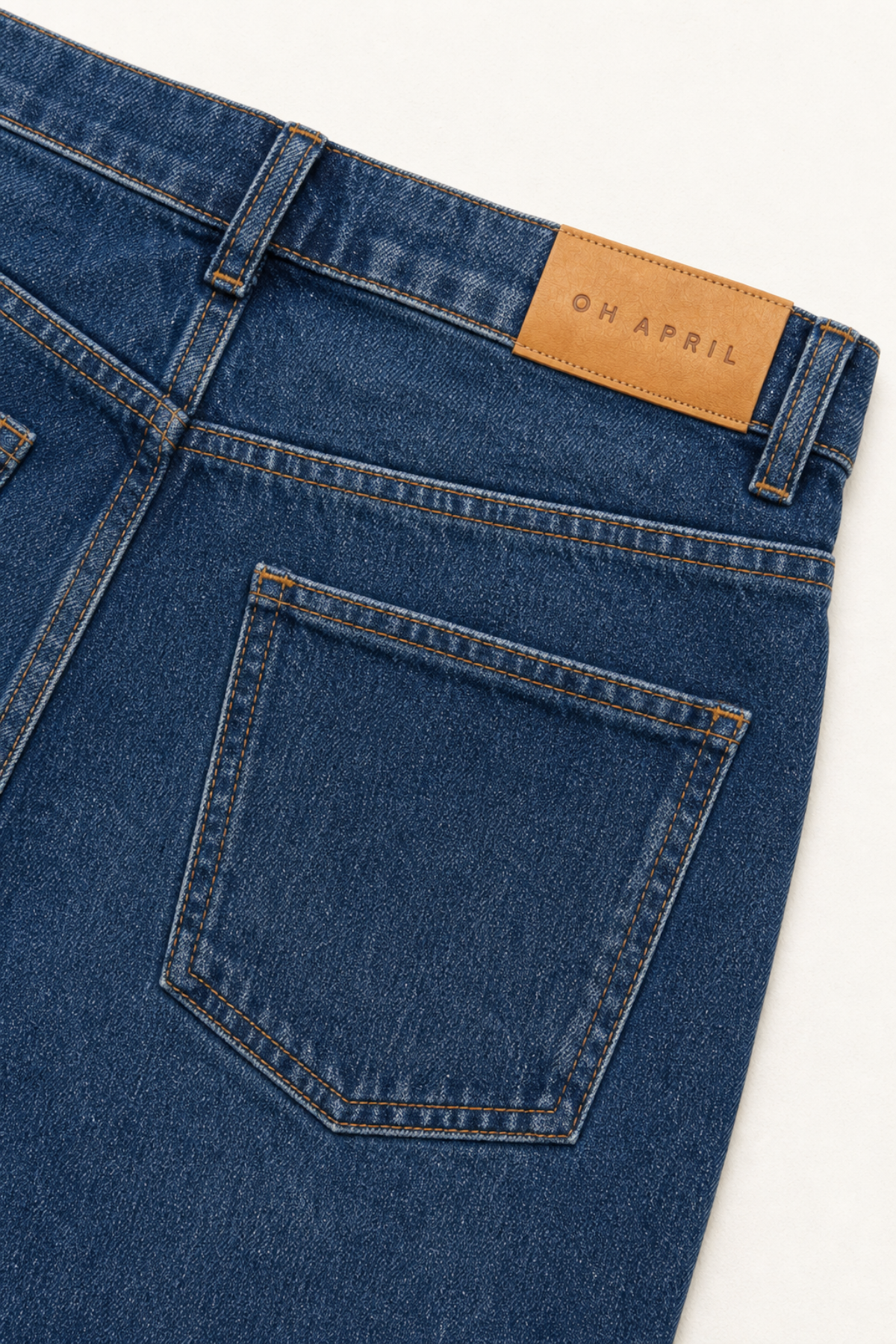 Louisa Denim Pants Denim Dark Blue