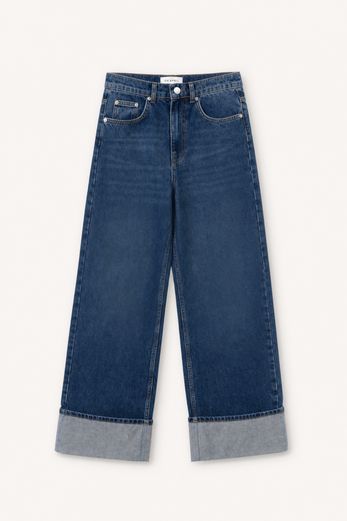 Louisa Denim Pants Denim Dark Blue