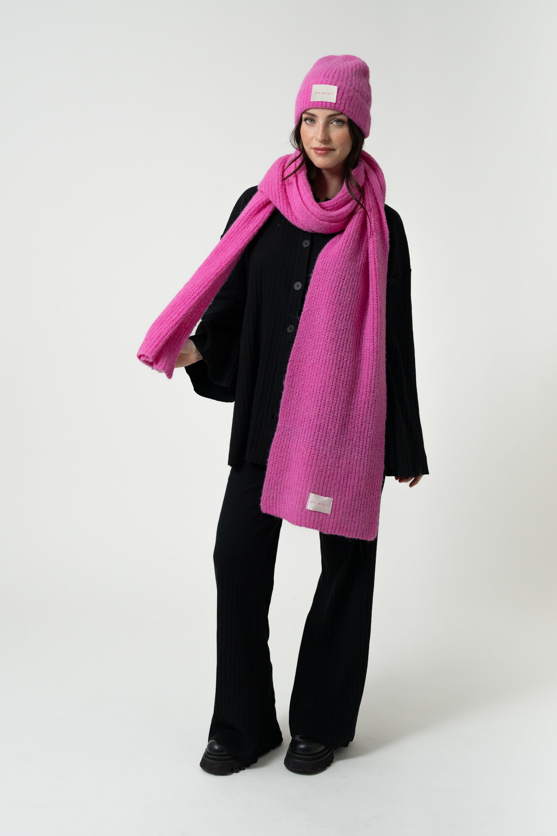 Bella Scarf Deep Pink