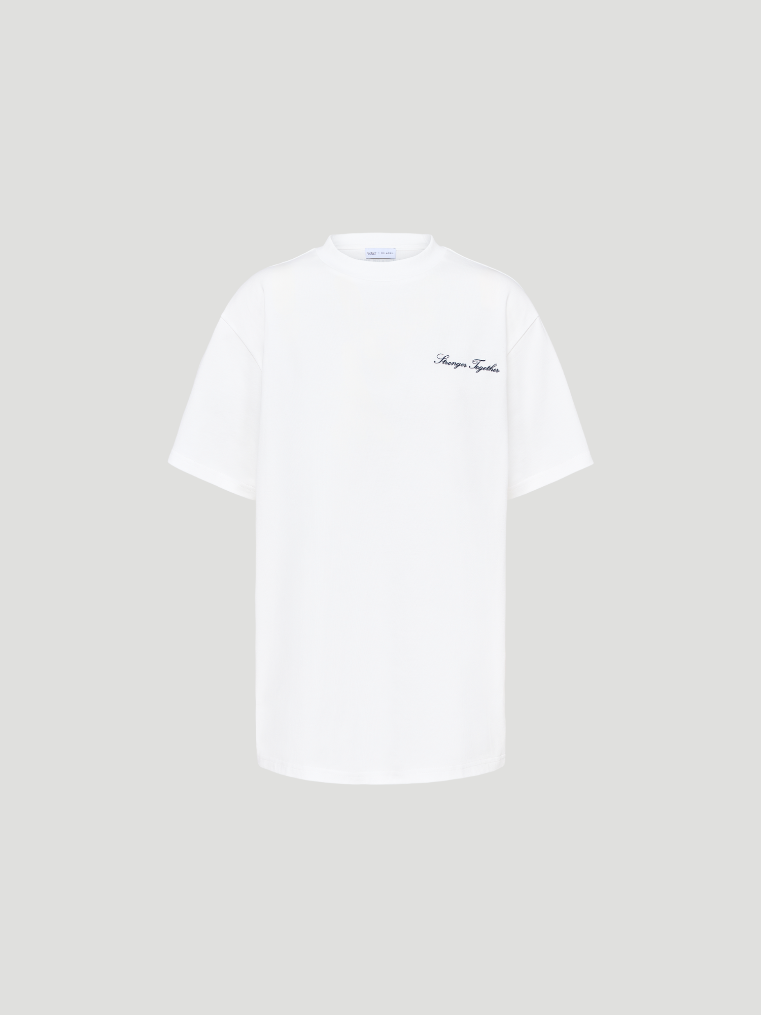 Amara T-Shirt Stronger Off White