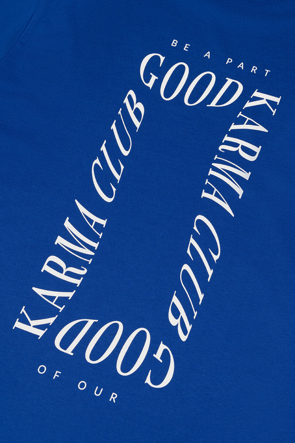 Boyfriend T-Shirt Blue Good Karma Club
