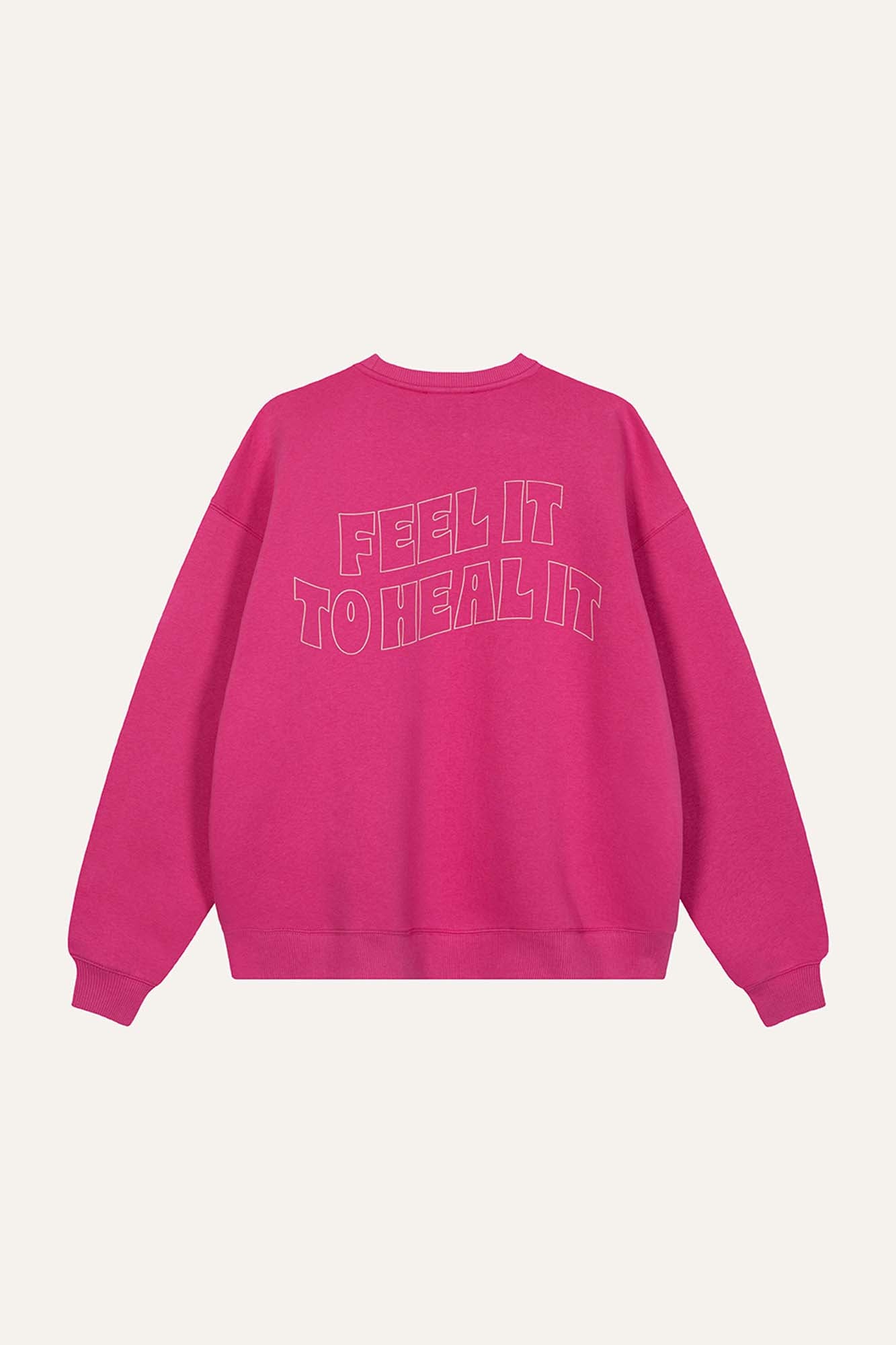 Oversized Sweater Pink Feel It