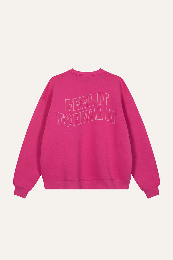 Oversized Sweater Pink Feel It