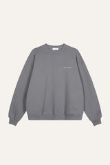 Oversized Sweater Cheerful Smoked Grey