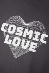 Zipper Hoodie Anthracite Cosmic Love