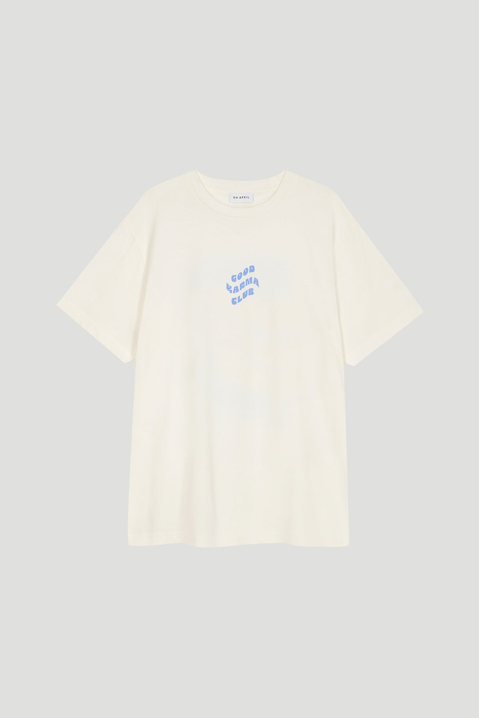 Boyfriend T-Shirt Off White Good Karma Club