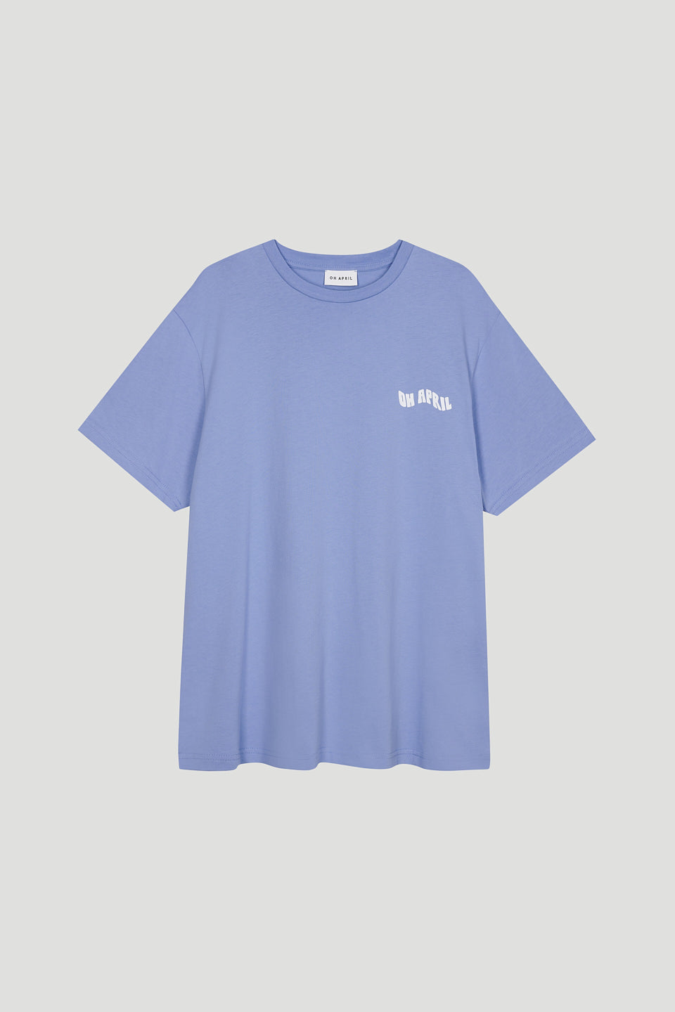 Boyfriend T-Shirt Soft Blue Becoming