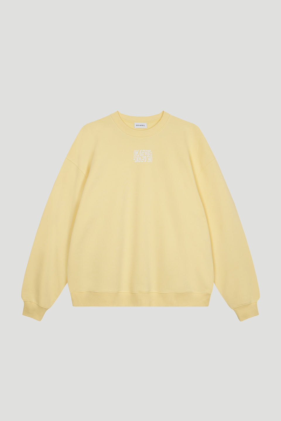 Oversized pastel sweatshirt sale